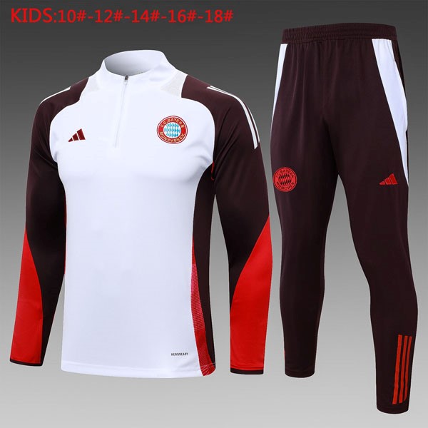 Kinder Sweatshirts Bayern München 2024-2025 Weiß Lila